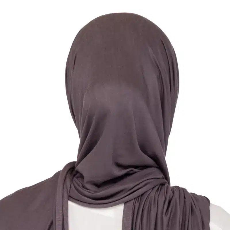 Elegant Jersey Hijab Porpoise Grey 23