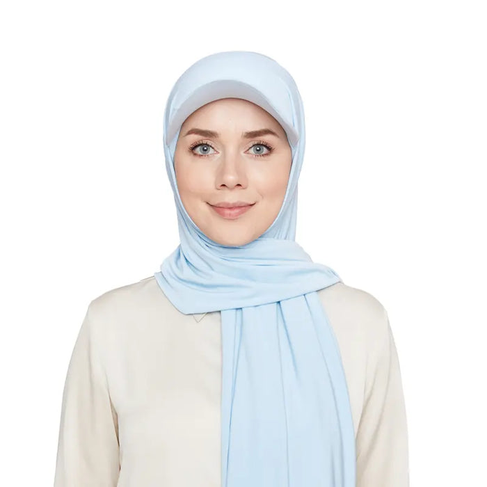 Versatile Hjiab Cap Arctic Blue