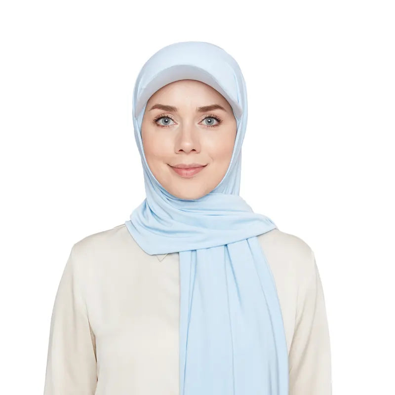 Versatile Hjiab Cap Arctic Blue