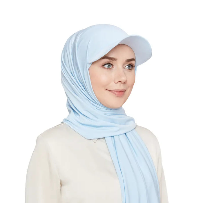 Versatile Hjiab Cap Arctic Blue