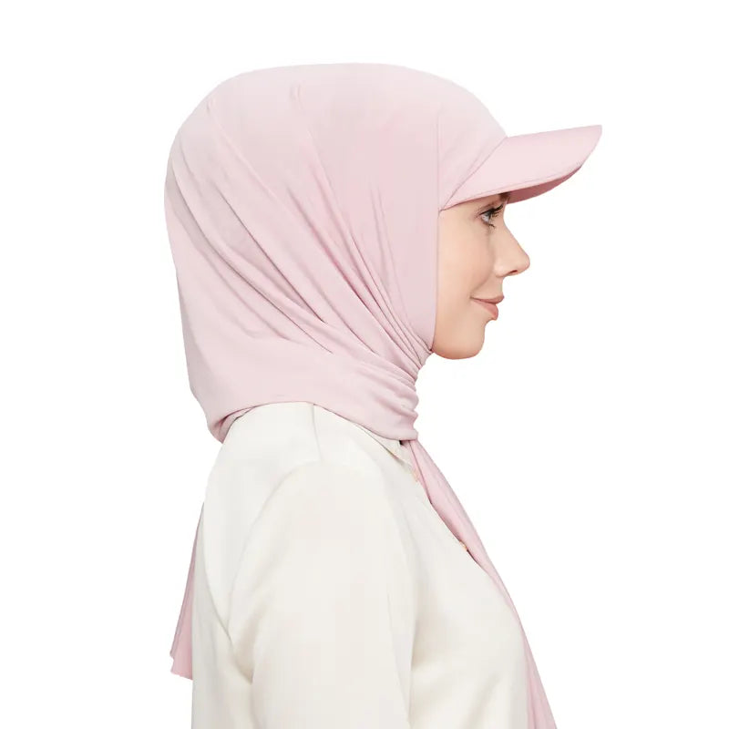 Versatile Hijab Cap Light Pink