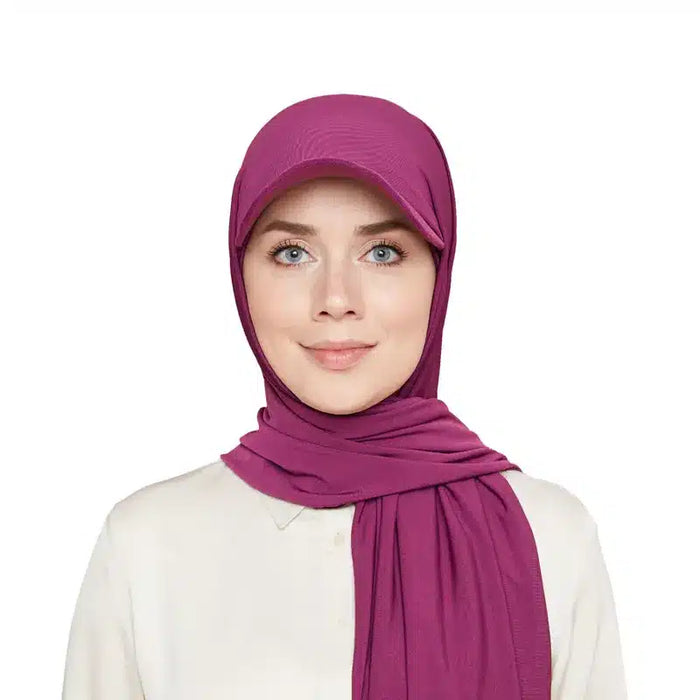 Versatile Hjiab Cap Magenta