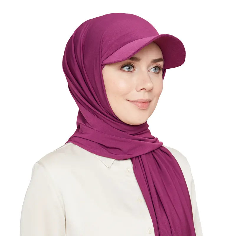 Versatile Hjiab Cap Magenta