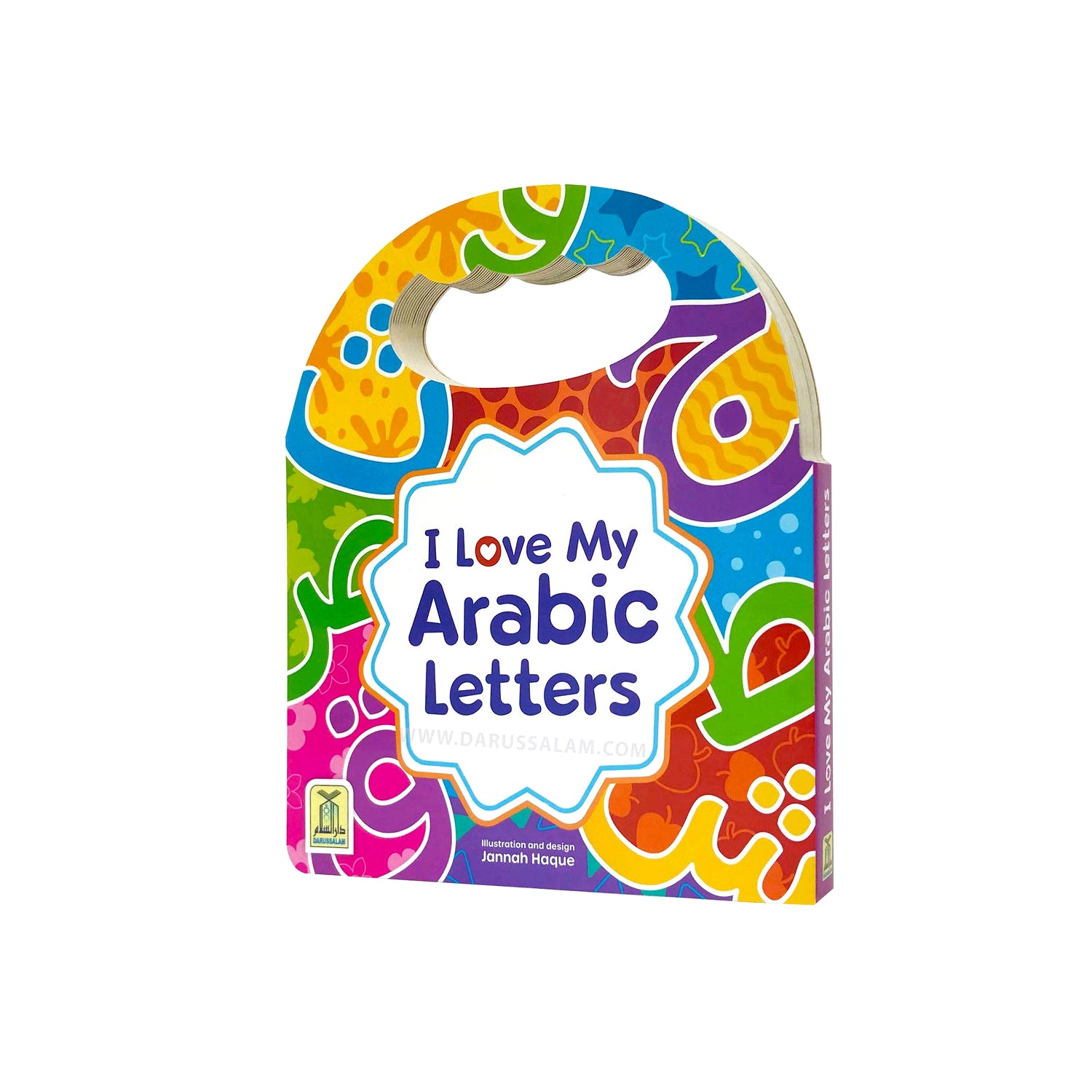 I Love My Arabic Letters (Simple Board Book No Sound)