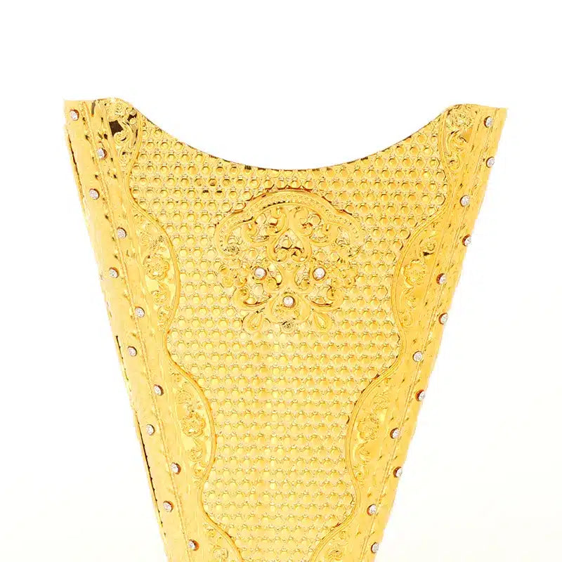 Larged Studded Gold Bukhoor Burner AM00871
