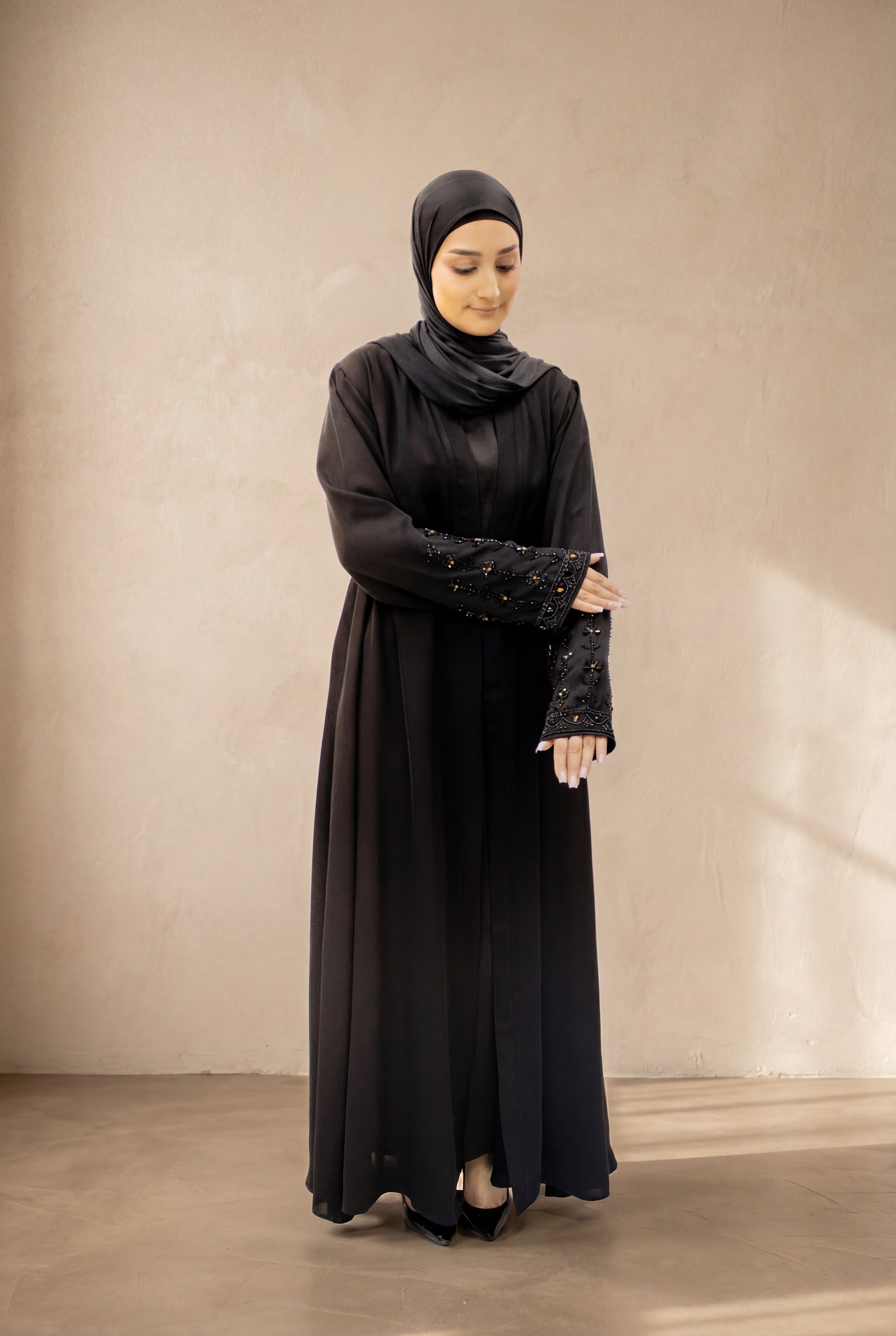 Eclipse Embellished Kimono Copper 6098