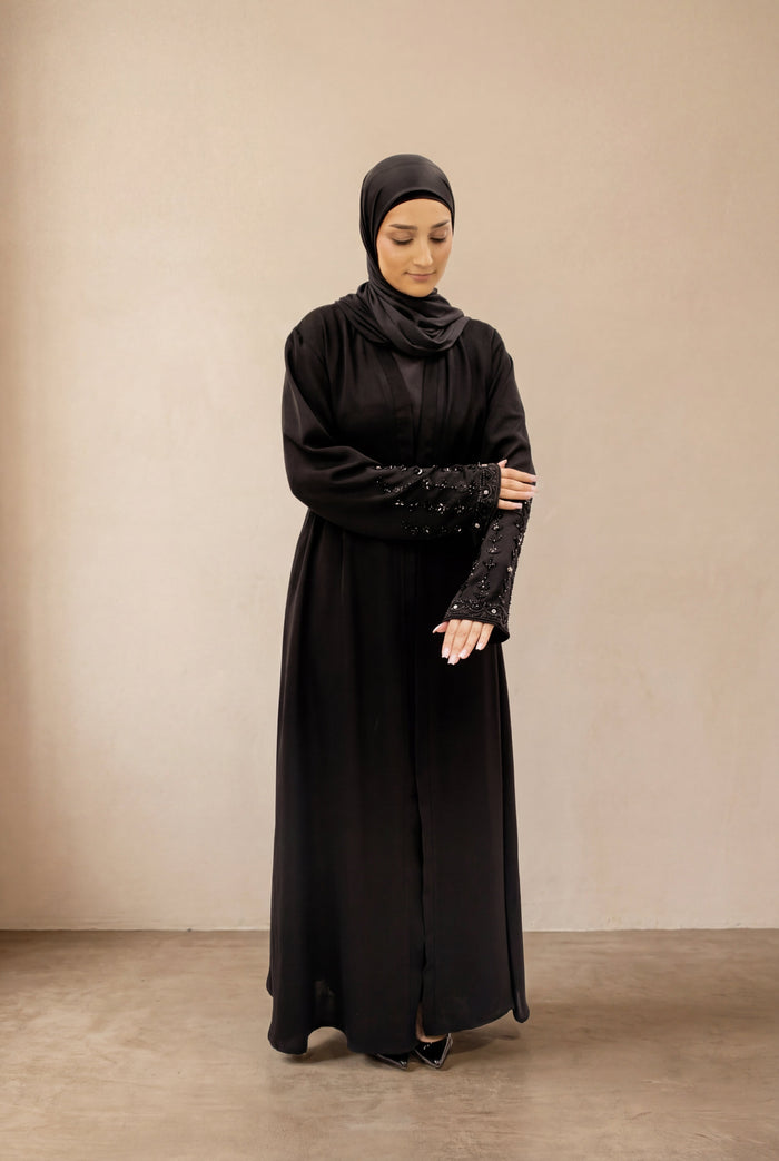 Eclipse Embellished Kimono Silver 6098