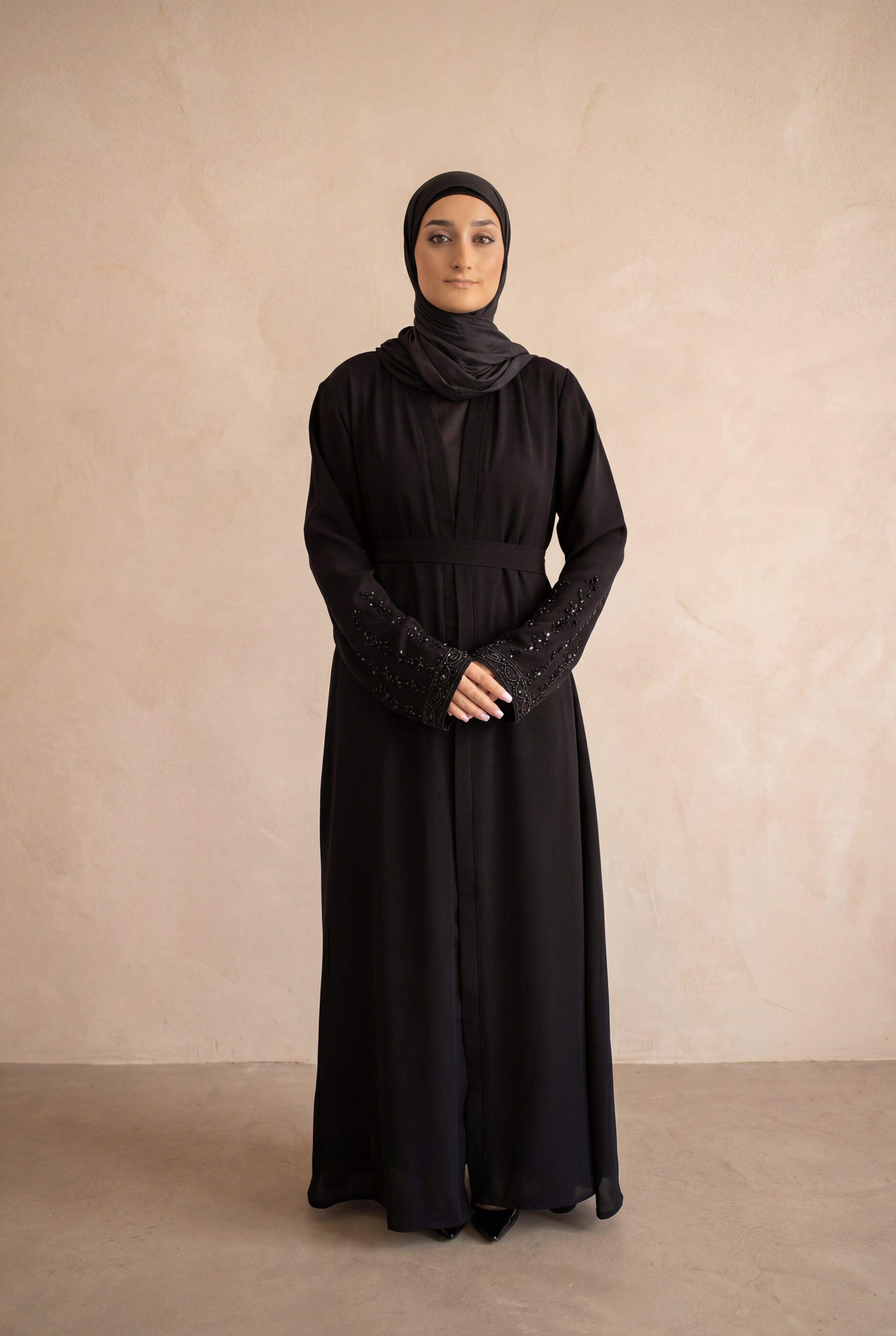 Eclipse Embellished Kimono Silver 6098