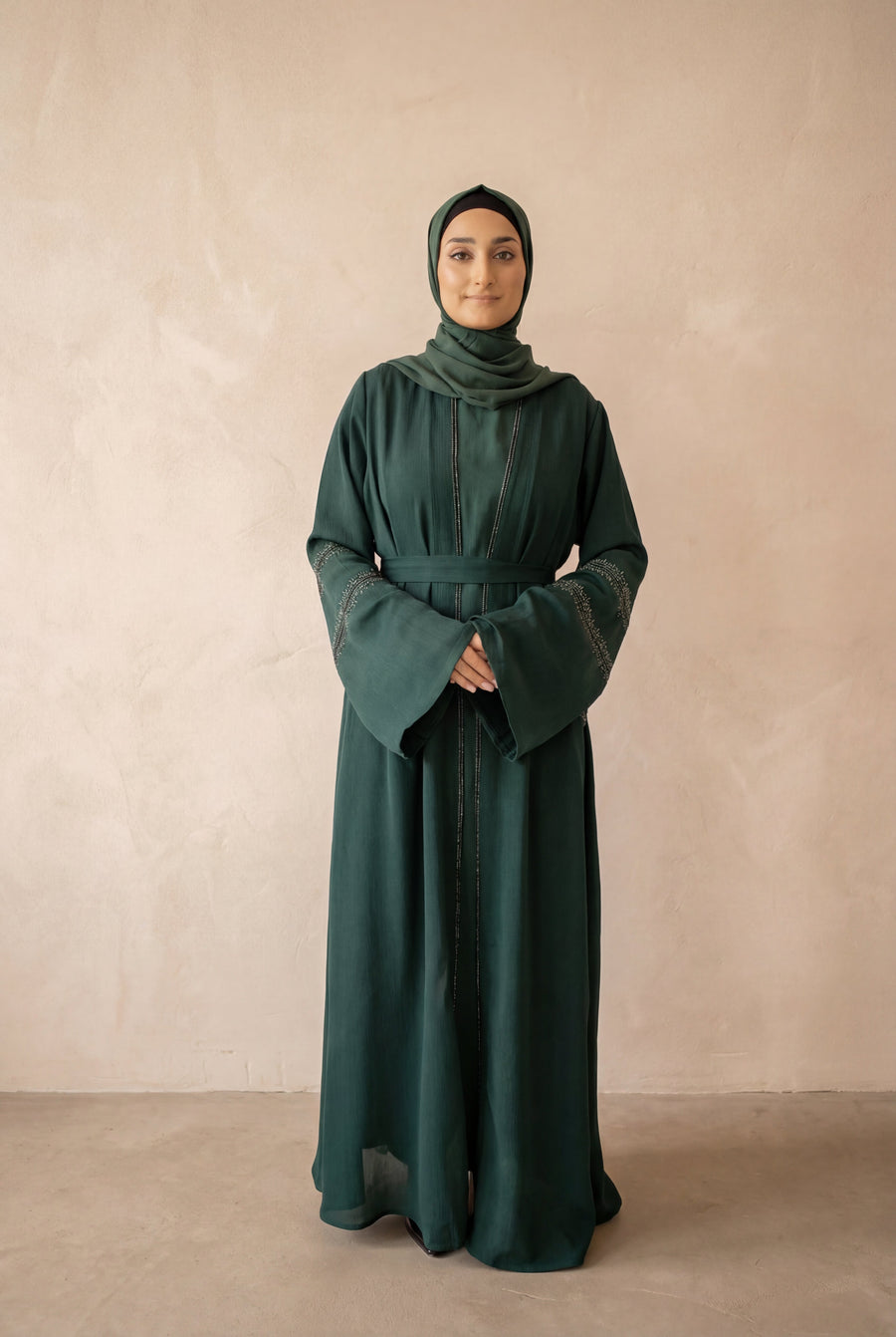 Beaded Weekend Kimono 6090 Green