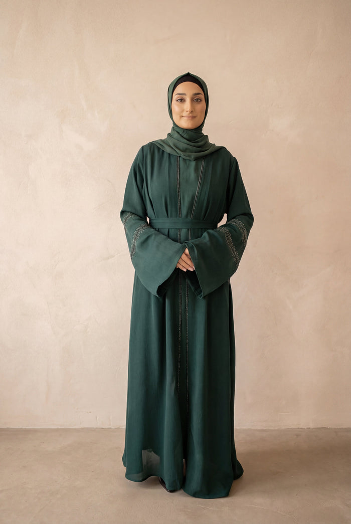 Beaded Weekend Kimono 6090 Green