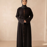 Satin Scattered Beaded Kimono 6076 Kimono