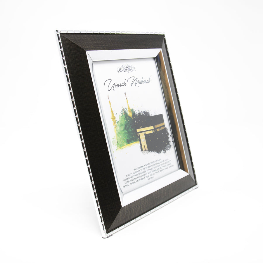Umrah Mubarak Kabah And Masjid Nabawi Gift Frame