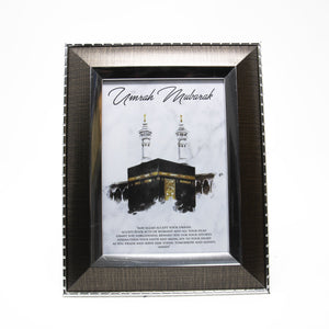 Umrah Mubarak Kabah Gift Frame