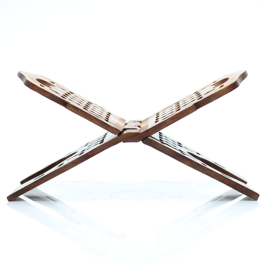 Elegant Brown Wood Rehal