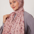 Scattered Floral Cotton Hijab Col 4