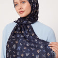 Scattered Floral Cotton Hijab Col 10