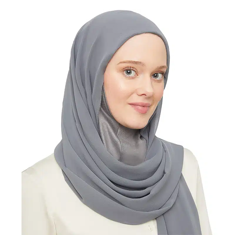 Ninja Instant Grey Hijab