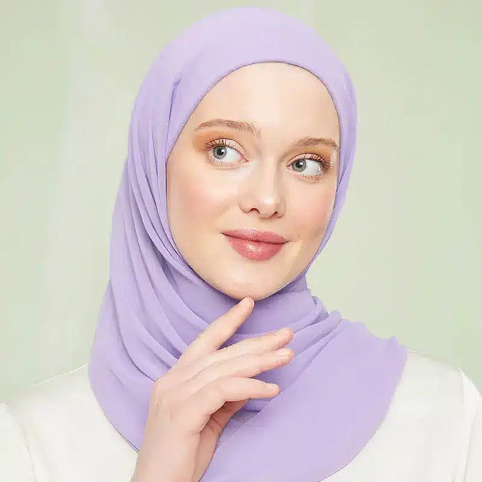 Instant Hijab Lilac
