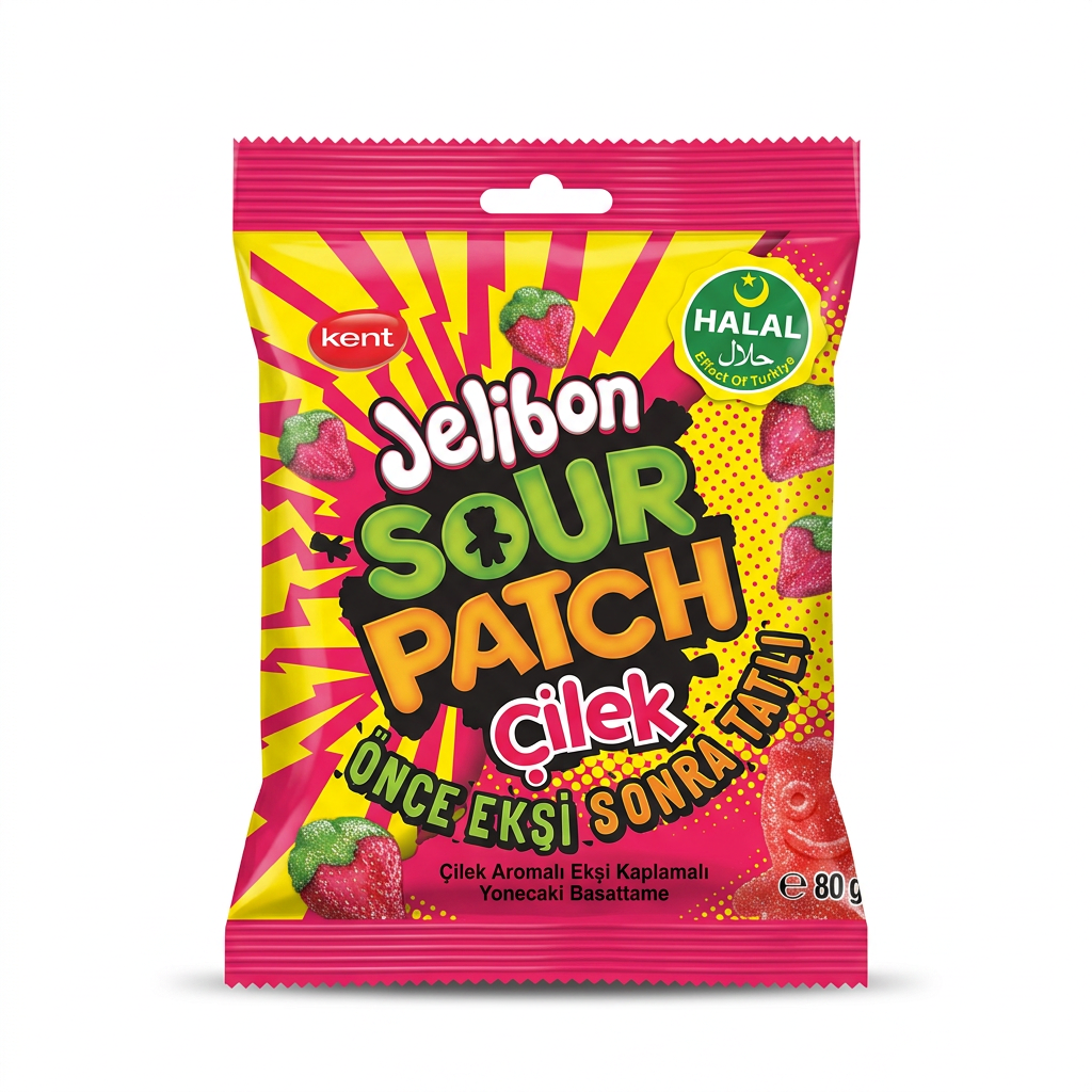 Jelly-bon Sour Patch Strawberry