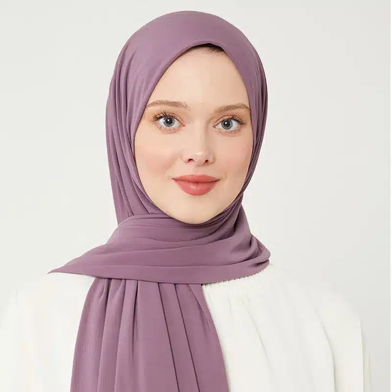Jersey Hijab Orchid Purple