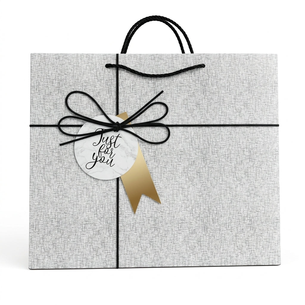 Just For You Gift Bag White - Large