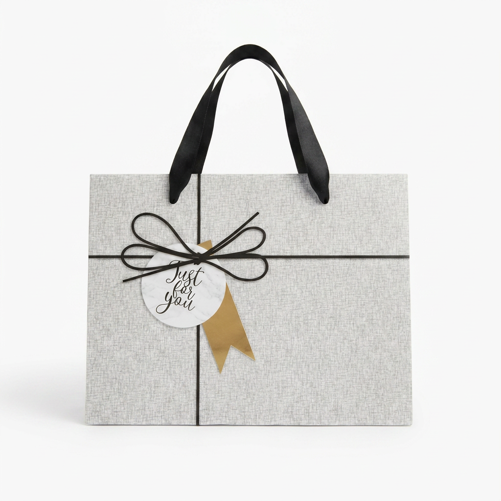 Just For You Gift Bag White - Small