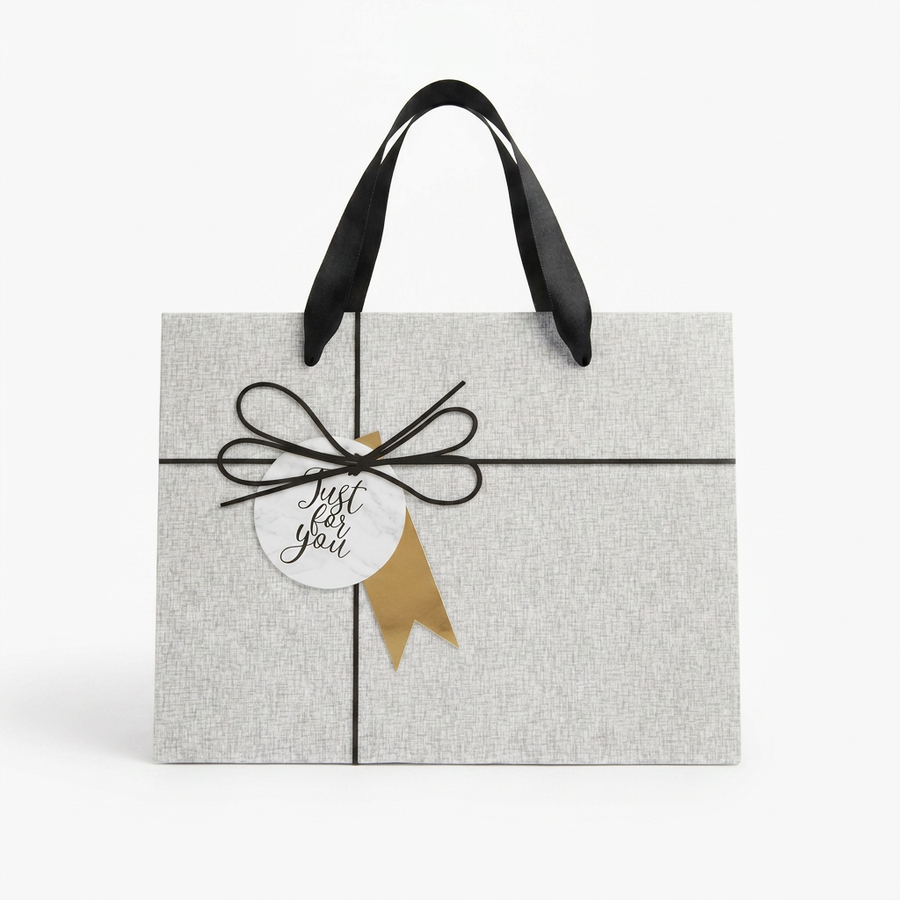 Just For You Gift Bag White - Small