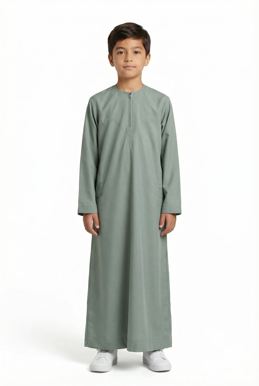 Boys Omani Thobe Mint 101 Col 14