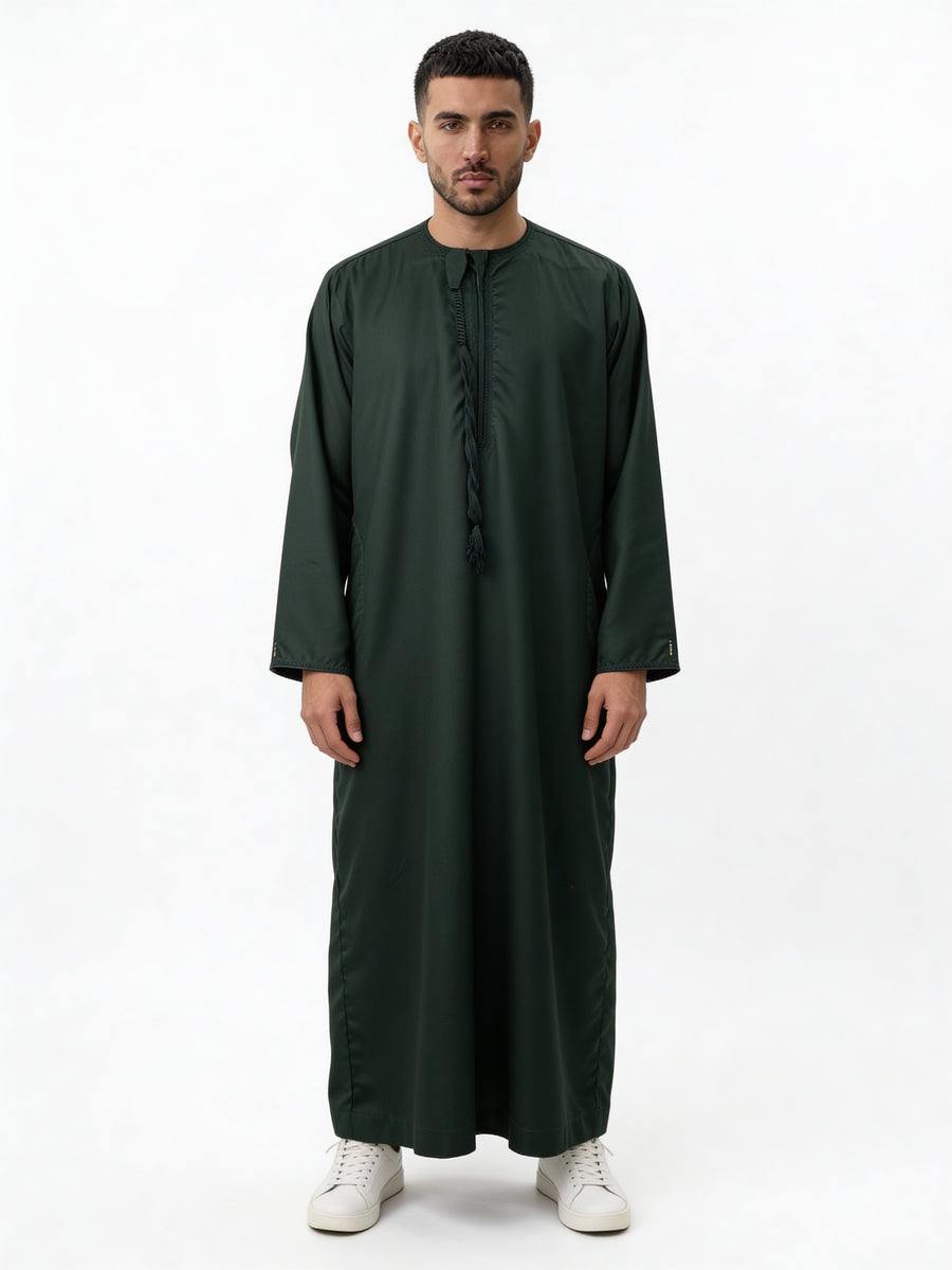 Omani Thobe Olive 105 Col 08