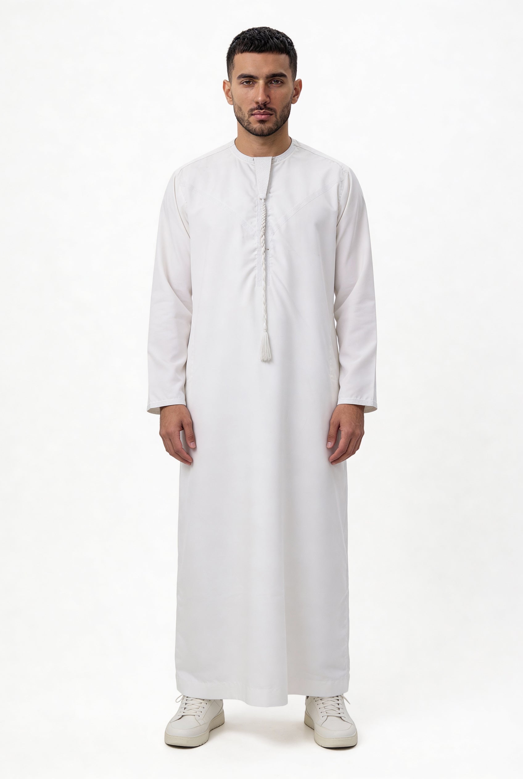 Omani Thobe White 107 Col 01