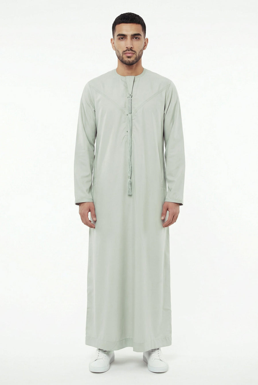 Omani Thobe Sage Green 107 Col 03