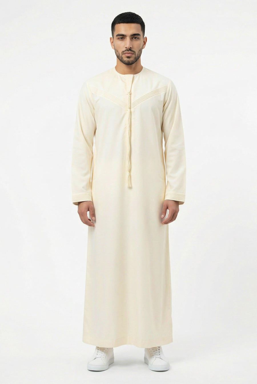 Omani Thobe Cream 108 Col 02