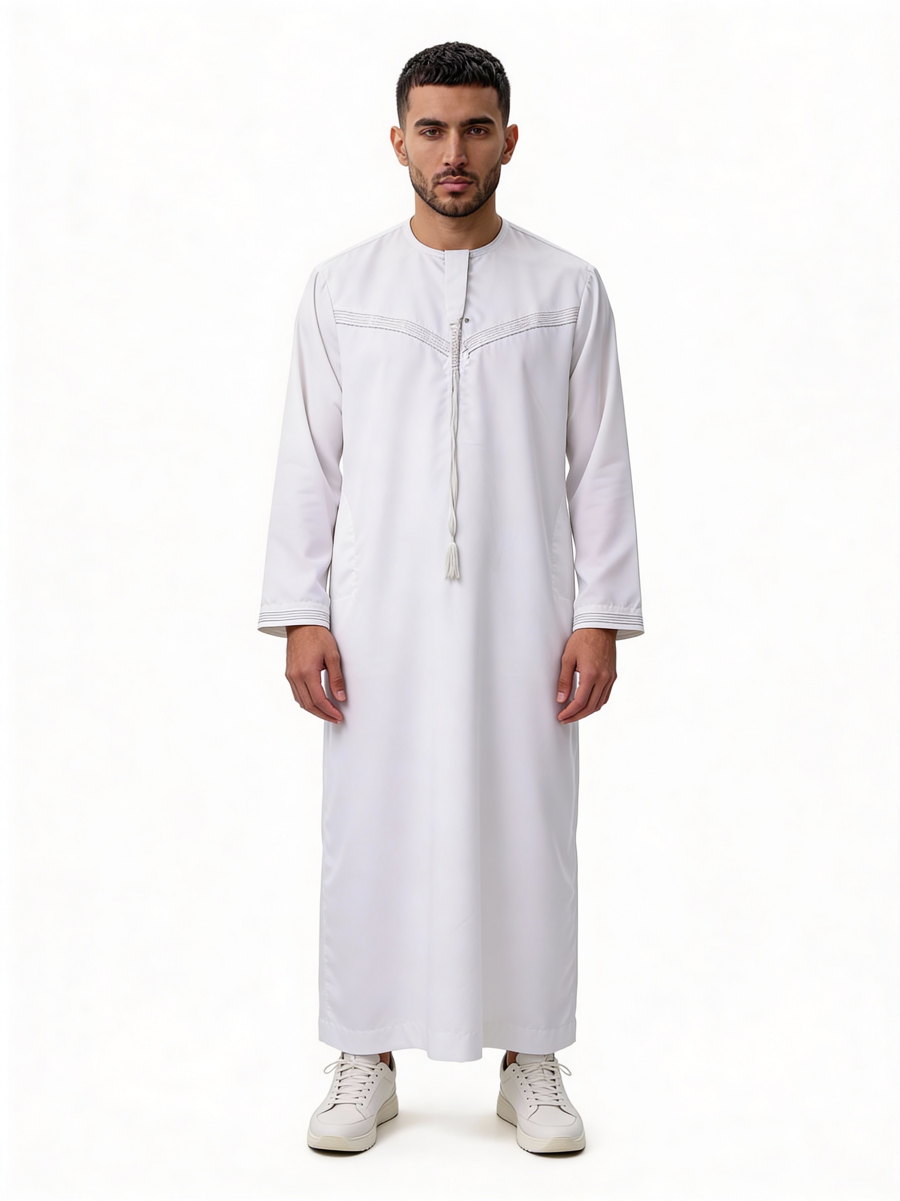 Omani Thobe White 108 Col 01