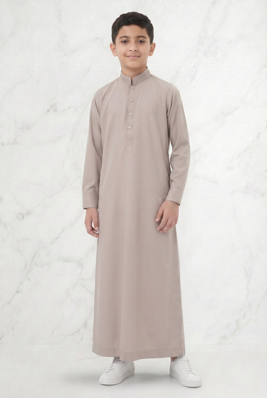 Premium Collared Kids Thobe Skin 111 Col 2