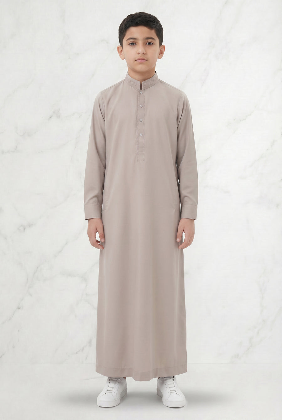Premium Collared Kids Thobe Skin 111 Col 2