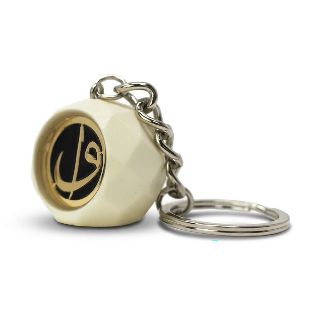 Bolder Black & Gold Keyring