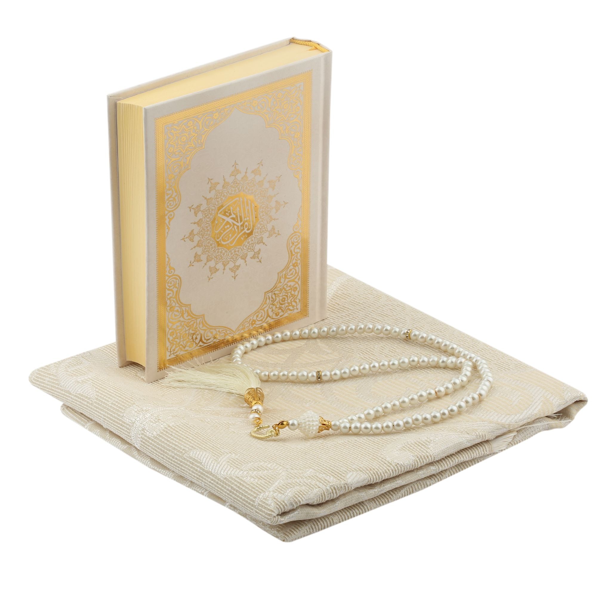 Large Quran Gift Set Cream