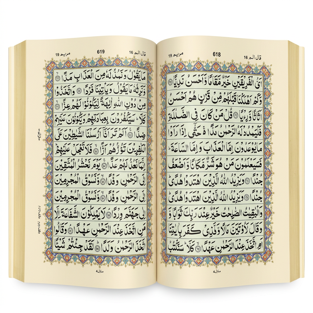 Large Black Quran Ref 108