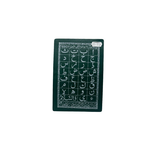 Leather Alphabet Poster