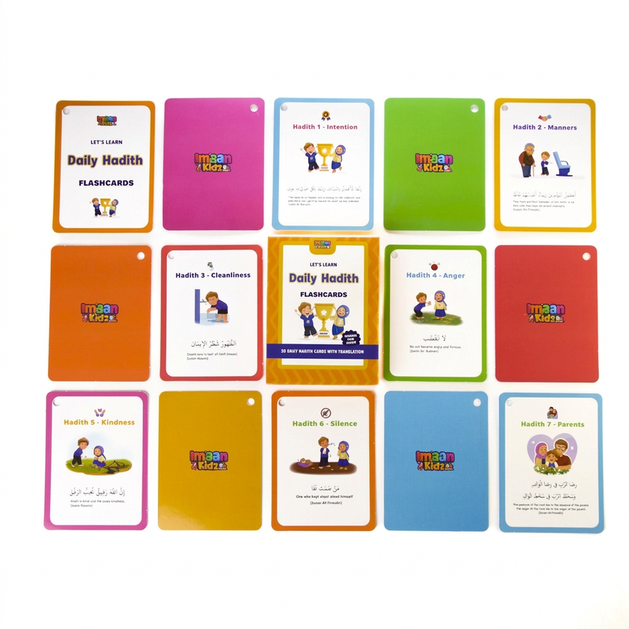 Let's Learn Daily Hadith Flashcards