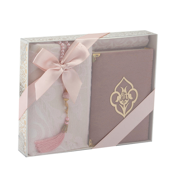 Limited Edition Small Quran Gift Set 0973 Pink