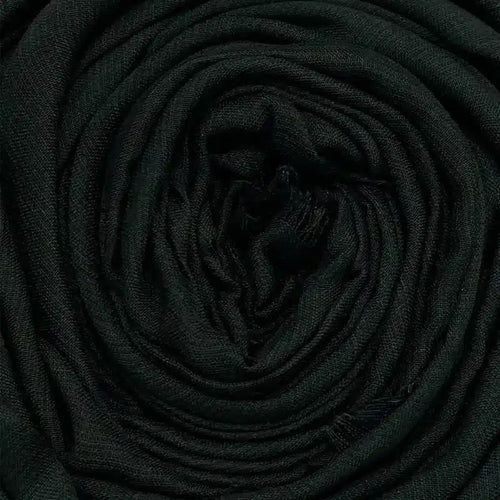 Lined Cotton Forest Green Hijab