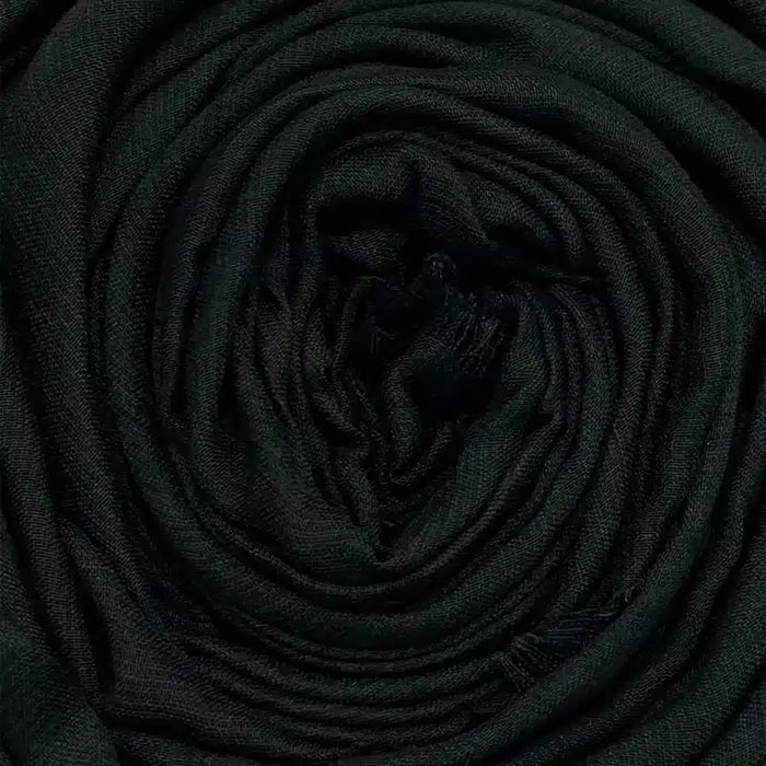 Lined Cotton Forest Green Hijab