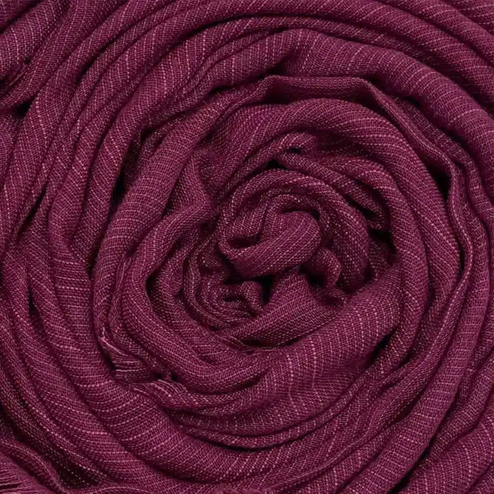 Lined Cotton Raspberry Hijab