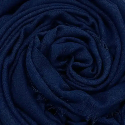 Lined Cotton Sapphire Hijab