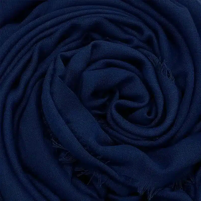 Lined Cotton Sapphire Hijab