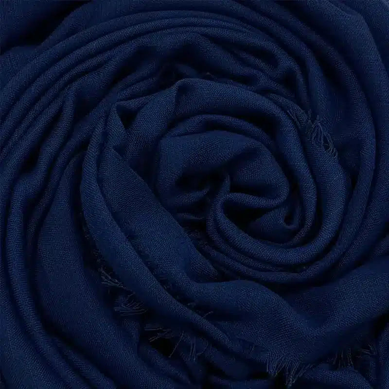 Lined Cotton Sapphire Hijab