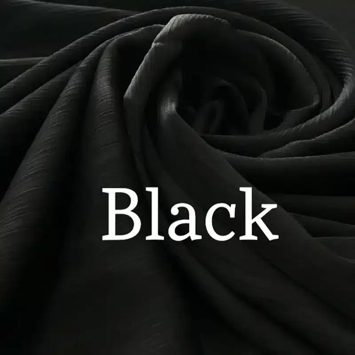 Lush Hijab Black