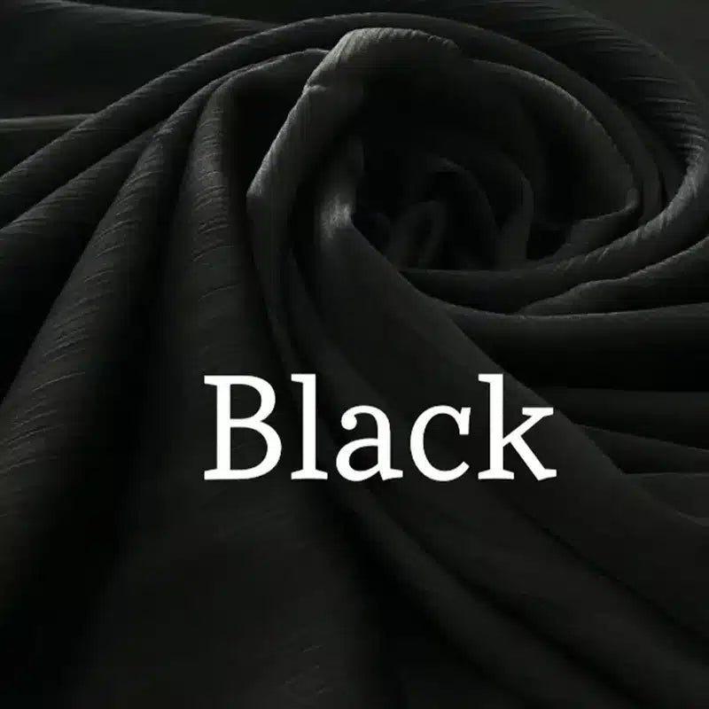Lush Hijab Black