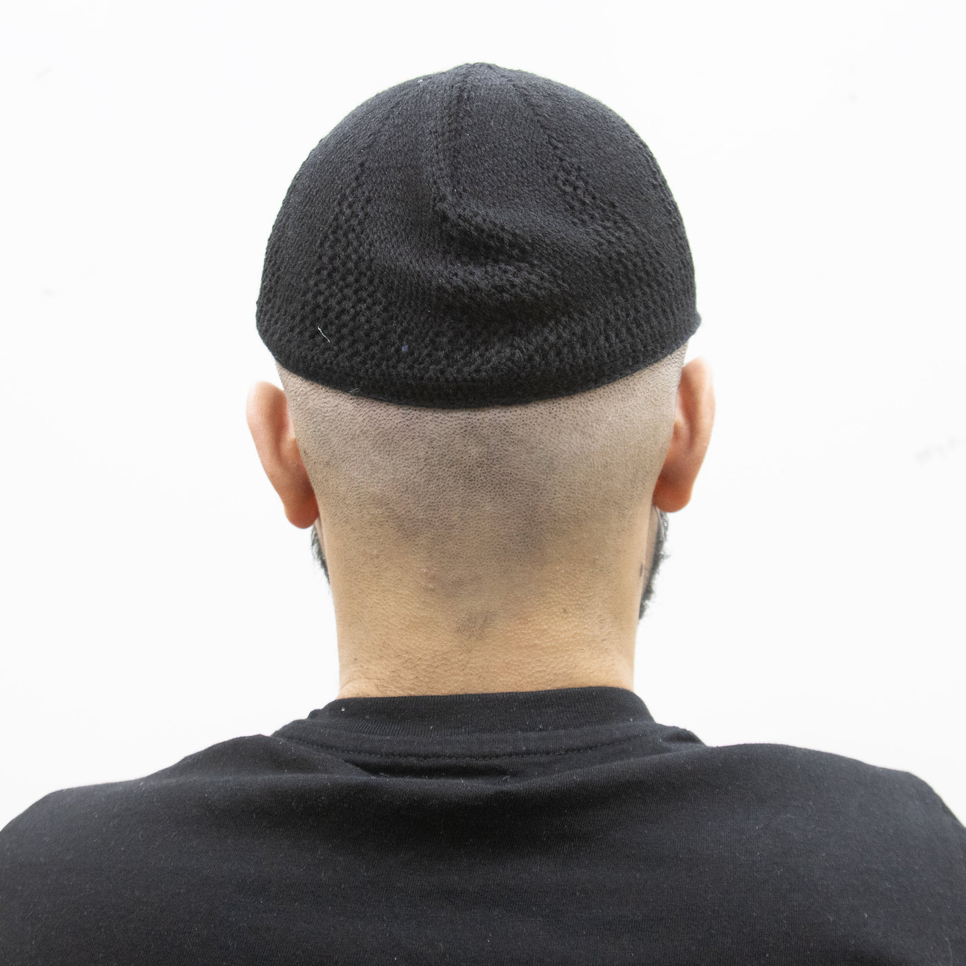 Mens Knit Soft Style Hat Black
